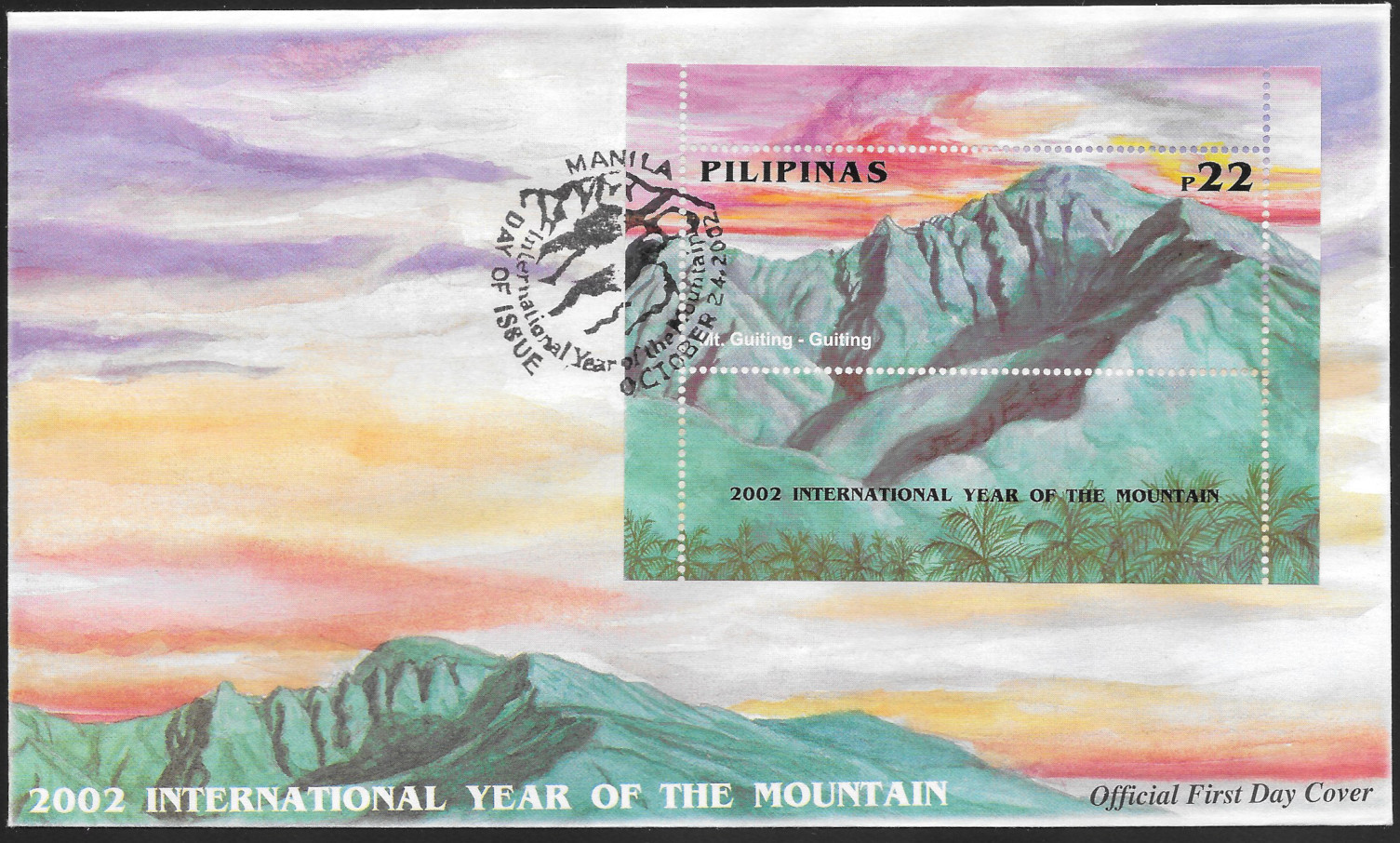 Philippines 2002 Cachet 